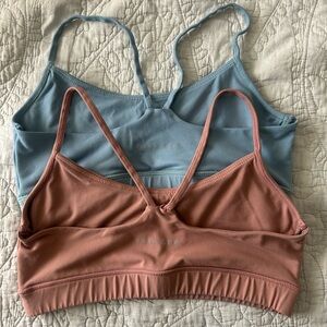 PARAGON Women's Bra Set - Soft Blue and Soft Pink